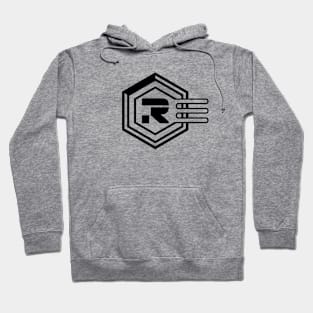 Recognizer- Black Lines Hoodie